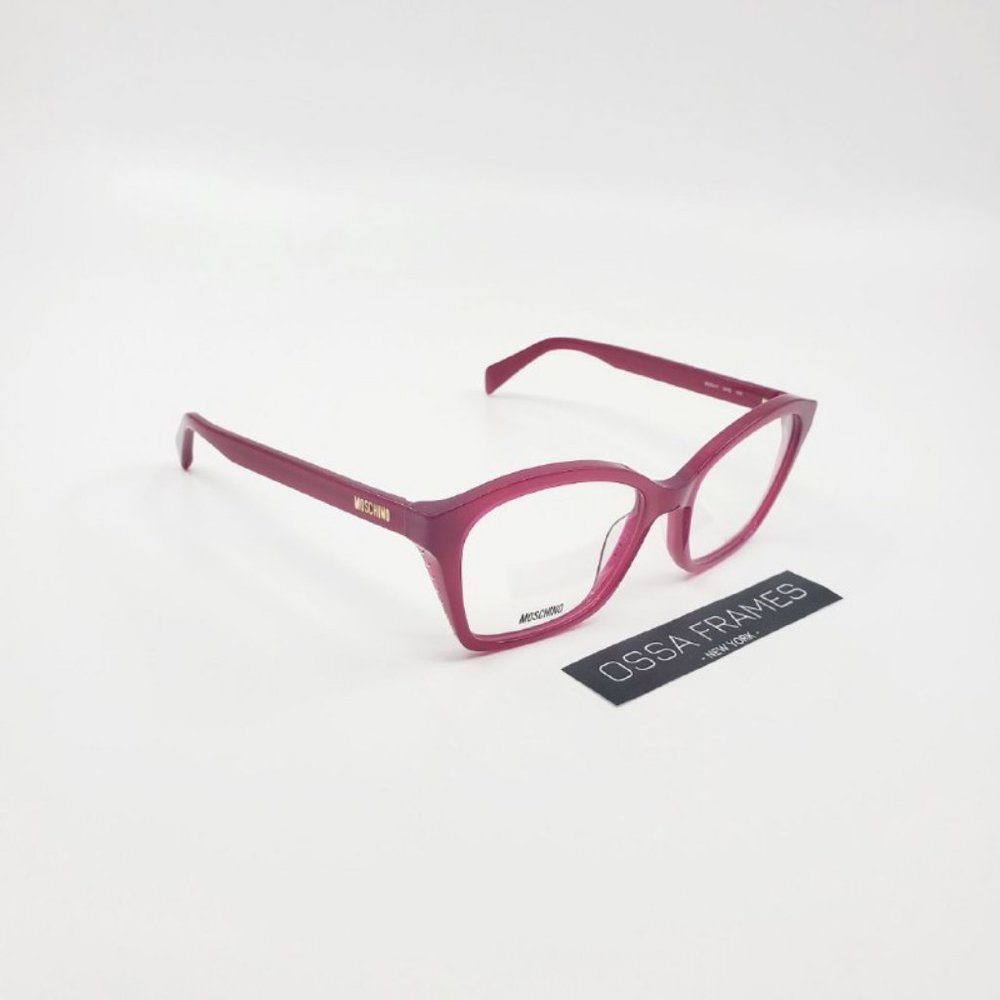 BRAND NEW MOSCHINO MOS517 QHO RED EYEGLASSES - Picture 1 of 12